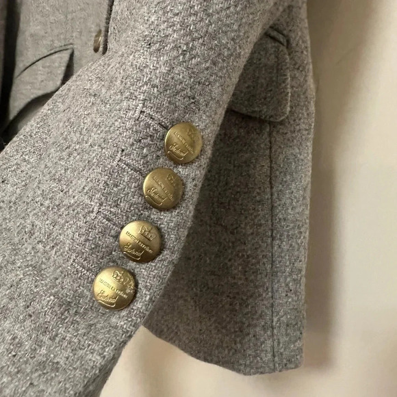 The Extreme Collection Blazer – Gray Gold Buttons Spain, Size 44 (US 4/Small) - Picture 6 of 13